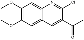 1-(2-Chloro-6,7-diMethoxyquinolin-3-yl)ethanone Structure