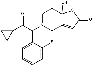 降解普拉格雷,947502-66-1,结构式