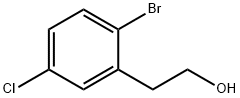 2-BroMo-5-chloro-benzeneethanol Struktur
