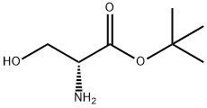 D-セリン1,1-ジメチルエチルエステル 化学構造式