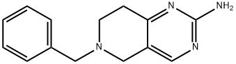 2-氨基-6-苄基-5,6,7,8 - 四氢吡啶并[4,3-D]嘧啶, 949654-76-6, 结构式