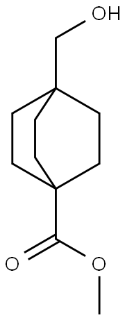 Methyl 4-(hydroxyMethyl)bicyclo[2.2.2]octane-1-carboxylate Structure