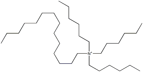 TrihexyltetradecylaMMoniuM Struktur