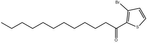 1-(3-溴噻吩-2-基)十二烷基-1-酮, 950223-94-6, 结构式