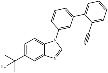951650-22-9 3'-[5-(1-羟基-1-甲基乙基)-1H-苯并咪唑-1-基]-[1,1'-联苯]-2-甲腈