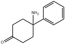 4-aMino-4-phenylcyclohexanone 结构式