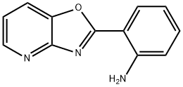 2-(恶唑并[4,5-B]吡啶-2-基)苯胺 结构式