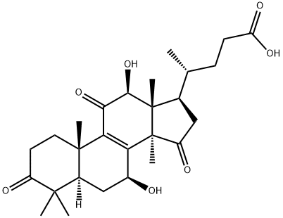 Lucidenic acid B 化学構造式