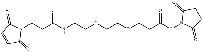 Maleimide-PEG2-NHS Ester Structure