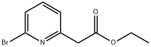 (6-BroMopyridin-2-yl)acetic acid ethyl ester Structure