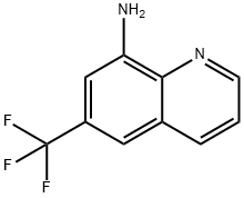 6-trifluoroMethyl-8-quinolinaMine Structure