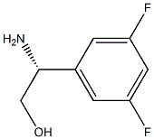 (R)-2-氨基-2-(3,5-二氟苯基)乙醇 结构式