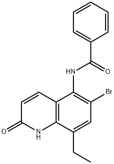 6-BroMo-8-ethyl-5-(phenylaMino)quinolin-2-ol Structure