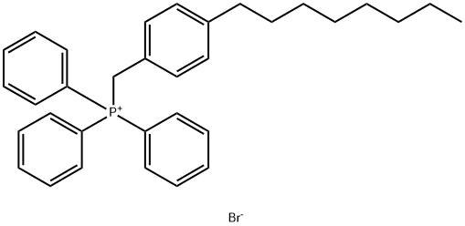 [(4-辛基苯基)甲基]三苯基鏻溴化物, 95902-62-8, 结构式
