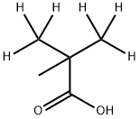 Pivalic-d6 Acid Structure