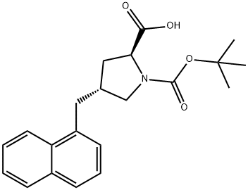 (2S,4R)-1-(tert-butoxycarbonyl)-4-(naphthalen-1-ylMethyl)pyrrolidine-2-carboxylic acid|BOC-L-萘基脯氨酸