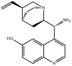 (9R)-9-アミノシンコナン-6′-オール 化学構造式