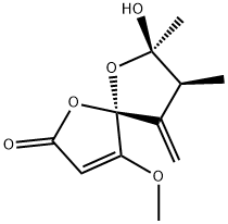 Papyracillic acid A Struktur