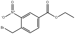 Ethyl4-(bromomethyl)-3-nitrobenzoate Structure