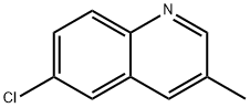 6-Chloro-3-Methylquinoline Struktur