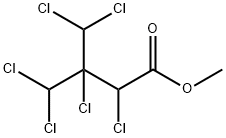 2,3,4,4-Tetrachloro-3-(dichloroMethyl)butanoic Acid Methyl Ester Struktur