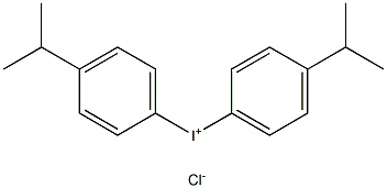 Bis(4-isopropylphenyl)iodonium chloride Structure