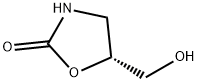 (R)-5-(hydroxyMethyl)oxazolidin-2-one 化学構造式