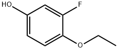 4-乙氧基-3-氟苯酚 结构式