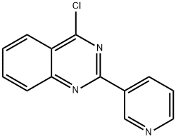 4-氯-2-(3-吡啶基)-喹唑啉, 98296-25-4, 结构式
