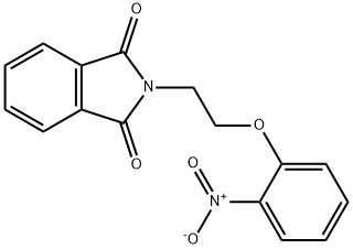N-[2-(2-Nitrophenoxy)ethyl]phthaliMide Struktur