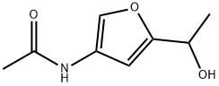 N-(5-(1-羟基乙基)呋喃-3-基)乙酰胺 结构式