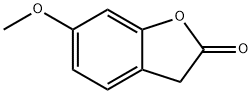 6-甲氧基苯并呋喃-2(3H)-酮, 98879-99-3, 结构式