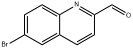 6-ブロモキノリン-2-カルブアルデヒド 化学構造式