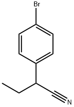 2-(4-BroMo-phenyl)-butyronitrile Struktur