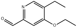 4-乙氧基-5-乙基皮考林醛 结构式