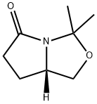 (S)-3,3-二甲基四氢吡咯并[1,2-C]噁唑-5-(3H)-酮, 99208-71-6, 结构式