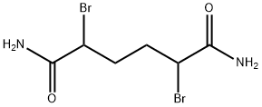 2,5-二溴己烷二酰胺, 99584-96-0, 结构式