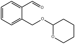 2-[[(Tetrahydropyran-2-yl)oxy]Methyl]benzaldehyde Structure
