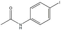 p-iodoacetanilide Struktur