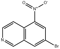 7-bromo-5-nitroisoquinoline Struktur