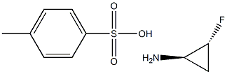 (1R,2R)-2-fluorocyclopropanaMine tosylate Struktur
