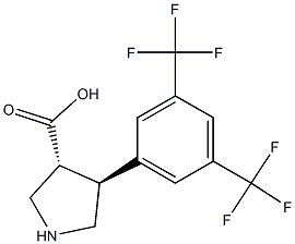 (+/-)-trans-4-(3,5-bis(trifluoroMethyl)-phenyl)-pyrrolidine-3-carboxylic acid
