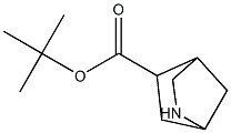 tert-butyl 2-azabicyclo[2.2.1]heptane-5-carboxylate Struktur