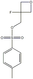 3-氟-3-对甲苯磺酰氧甲基氧杂环丁烷,,结构式