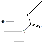 1,6-Diaza-spiro[3.3]heptane-1-carboxylic acid tert-butyl ester Structure