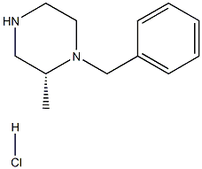 (R)-1-Benzyl-2-Methylpiperazine hydrochloride Struktur