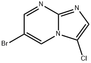 6-broMo-3-chloroiMidazo[1,2-a]pyriMidine Struktur