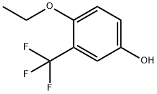 4-乙氧基-3-(三氟甲基)苯酚, 1206593-24-9, 结构式