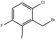 6-クロロ-2,3-ジフルオロベンジルブロミド 化学構造式