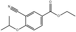 ethyl 3-cyano-4-isopropoxybenzoate Structure